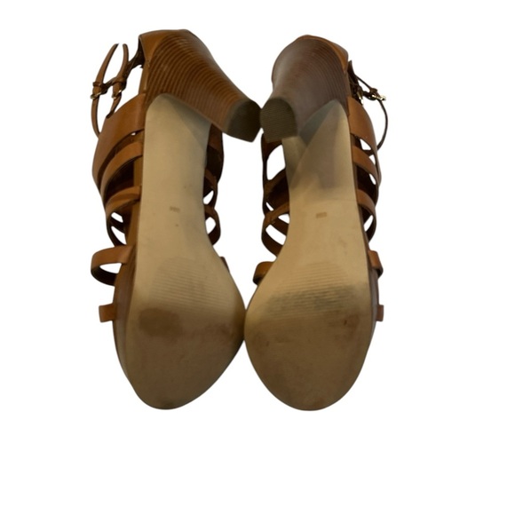 Guess Strappy High Heel Sandal with Chunky Block Heel, Size 9.5M. - Picture 7 of 7